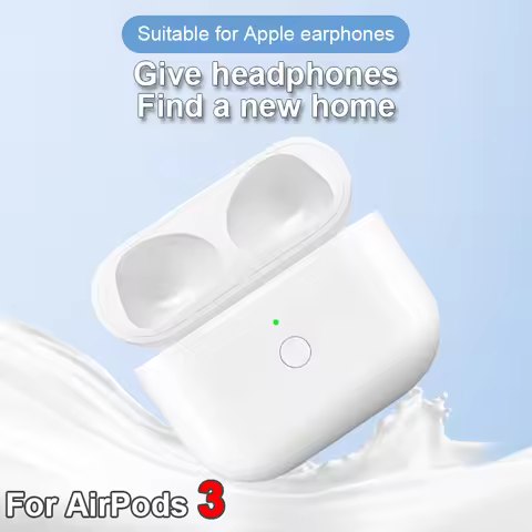 Bluetooth Headphone Wireless Charging Case For AirPods Pro 1 2 3 Charger Box Charging Compartment Re
