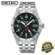 (Official website Wareanty) Seiko 5 Sports Automatic GMT Field Deploy Street Style Men Watch SSK023K1