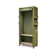 Portable Wardrobe Clothes Storage Organizer with Shelves