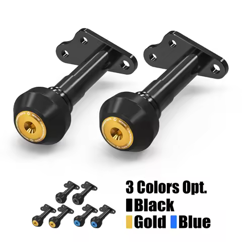 NICECNC For 2000-2024 Suzuki DR-Z400S DR-Z400SM Motorcycle Frame Slider Crash Falling Protector Kit 