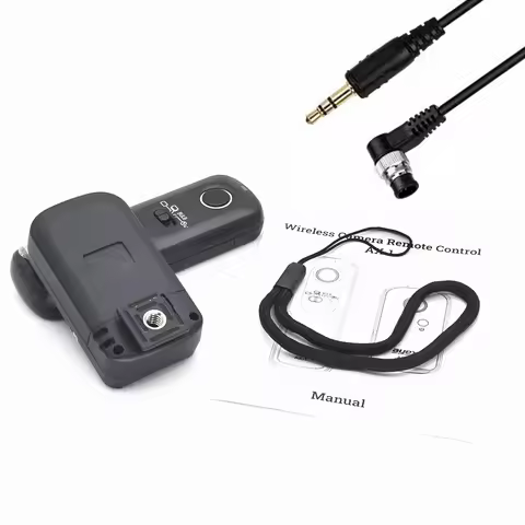 80m Wireless Remote Shutter Release Control for Nikon Z8 D850 D810 D800 D800E D700 D500 D5 D4 D300 D