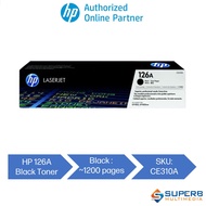 HP 126A Original LaserJet Toner Cartridge CE310A Black CE311A Cyan CE312A Magenta E313A Yellow