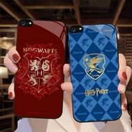 BK-10 Harry Potter LOGO Glass Casing for iPhone 8 SE XS 7 6 6S X XR Max Plus 2020 2022