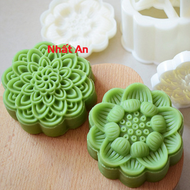 KHUÔN TRUNG THU 2 MẶT SEN THÁP 150GR