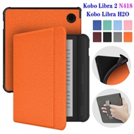 For KOBO Libra Color 2024 7 inch Kobo Libra 2 7.0" 2021 N418 Libra2 e-Book Readers Casing Kobo Libra