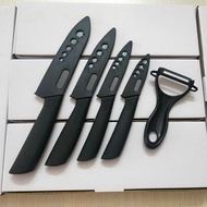 3456寸 陶瓷刀黑刀套裝 Ceramic Knife Set