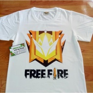 (with Keychain included) Free Fire legendary challenge rank logo t-shirt (real photo) / cool print.