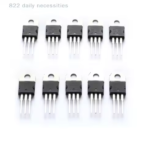 convenient10pcs L7805CV L7805 7805 Voltage Regulator IC 5V 1.5A TO-220 make in china
