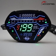 100% Plug N Play DIGITAL METER Alpha generasi kedua Meter Digital Meter Alpha Odometer Tachometer RP