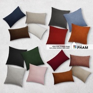 VELVET SOFA DECORATIVE PILLOW (45X45CM,30X50CM)