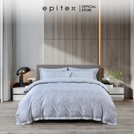 (New Arrival) Epitex 1200TC Hybrid Botanic Silk Printed Fitted Sheet Set / Bedset / Bedsheet