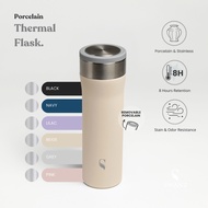 SWANZ Kokoro Plus M 700ml - Vacuum Insulated Thermal Flask, Stainless Steel Travel Tumbler Cup for C
