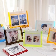 Acrylic Photo Frame Stand 2R 3R 4R Lomo Card Frame Photocard sleeve album ID Card Holder Instax KPOP