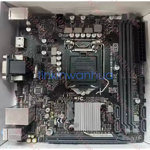 used For ASUS PRIME H310I-PLUS Motherboard LGA 1151 PCIe 3.0 M.2 4×SATAIII Mini-ITX.