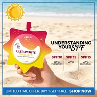 LBLS LBLS Ultra White Brightening Sunscreen Oil Control Shine Free Sunblock Prevent Dark Spots
