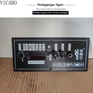 Amplifier Mobil 3.7V Hi-Res Audio + Bluetooth 5.2 USB/AUX Input Cocok Toyota Innova Sistem Audio 7.1