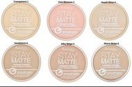 (เบอร์01-06)แป้ง Rimmel Stay Matte Pressed Powder พร้อมส่งของแท้% UK