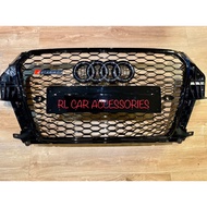 Audi Q3 2013 2014 2015 RS RSQ3 front grill grille cover logo emblem bodykit body kit