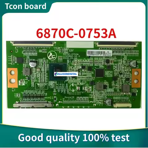 Original for LG V18 UHD 4K To 2k Tcon Tv Board 65 Inch 6870C-0753A Measure The Delivery