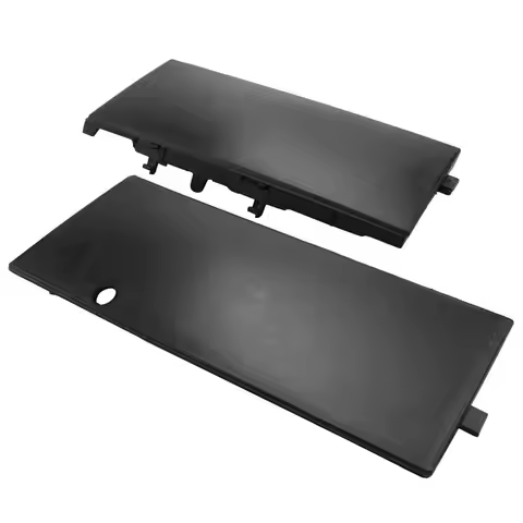 A89Q-1Pair Car Front Bumper Tow Hook Cover Cap Towing Hole Lid Trailer Trim Cap For-BMW E34 525I 530