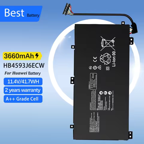 HB4593J6ECW Battery For Huawei MateBook 13 2020 WRT-W19 WX9 W29 i7 HN-W19L W19R WRT-W09 W19L Noteboo