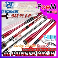 คันเบ็ดตกปลา PIONEER รุ่น NINJA LURING SERIES (มีทั้งคันสปิ้นและเบท)