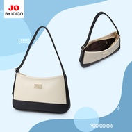 Túi xách nữ đeo vai dáng chữ nhật túi da công sở nữ phối màu thanh lịch JO BY IDIGO FB2 - 2001 - 00