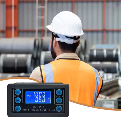 1HZ~150KHZ Signal Generator Digital Display PWM Pulse Frequency Duty Ratio Adjustable Square Wave Re