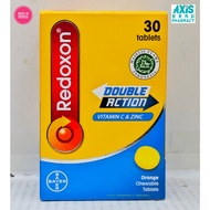 Redoxon® Double Action Vitamin C & Zinc Adult Orange Chewable Tablet 30's Exp: 01/2027