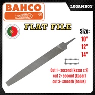 BAHCO Flat File 14” Kikir Besi Tapered Bastard 1-110-14-1-0  14inch Made in Portugal Sandvik 14'' 12