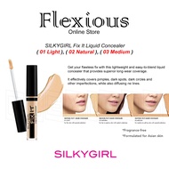 *SILKYGIRL* Cosmetic Fix It Liquid Concealer ( 01 Light ), ( 02 Natural ), ( 03 Medium ) - GF0156