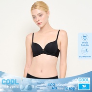 Wacoal Cool Innovation บรามีโครง ฟองน้ำบาง 10 มิล รุ่น WB5P63 สีดำ (BL)