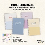 Bible Journal | Sermon Notes | SOAP Journal | Prayer & Reflection Journal | City Notes