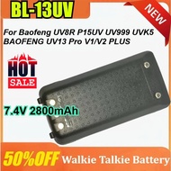 BL-13UV 7.4V 2800mAh For Baofeng UV8R P15UV UV999 UVK5 BAOFENG UV13 Pro V1/V2 PLUS Li-ion Battery Wa