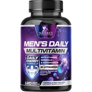 Male Complex Vitamin-Vitamin A, C, D, E, Zinc, Calcium, Immune Health Support Multivitamins, Vitamin