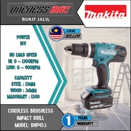 MAKITA DHP453RFE 18V CORDLESS HAMMER DRILL 13 mm (1/2")