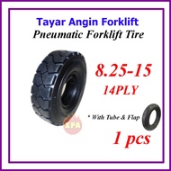 8.25-15 Pneumatic Industrial Forklift Trailer 825-15 825x15 8.25x15 Tayar Angin forklif 4 5 6 ton To