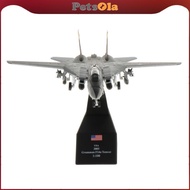 [PETSOLA] 1:100 3D Model F-1 Attack Metal Plane Diecast Plane Model Toys for Collecting and Gift