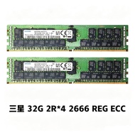 X99 Server RAM 32GB 2Rx4 PC4 2666V ECC REG DDR4 Memory Moudle stick Samsung/SK/Micron
