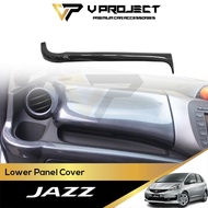 Honda Jazz Fit GE GE8 GG 2nd Dashboard Lower Panel Carbon Lining 2008-2014 Jazz GE V Project Car Acc
