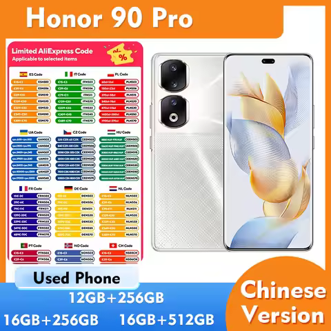 Honor 90 Pro 5G 6.78inches 2700x1224px 200MP main camera 5000mAh Android Used Phone