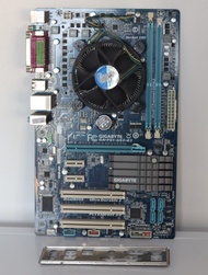 เมนบอร์ด GIGABYTE -GA-P61-DS3-B3-socket 1155 พร้อม CPU intel i3 2100 3.10GHz + ฝาหลัง