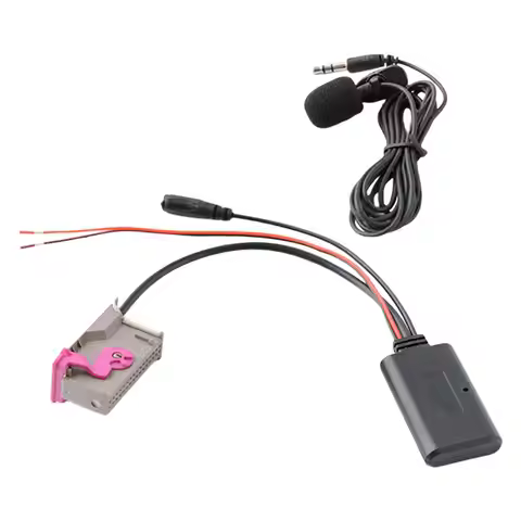 Car Bluetooth 5.0 Audio Adapter Music Adapter Fit for Audi A3 A4 A8 Rns-E