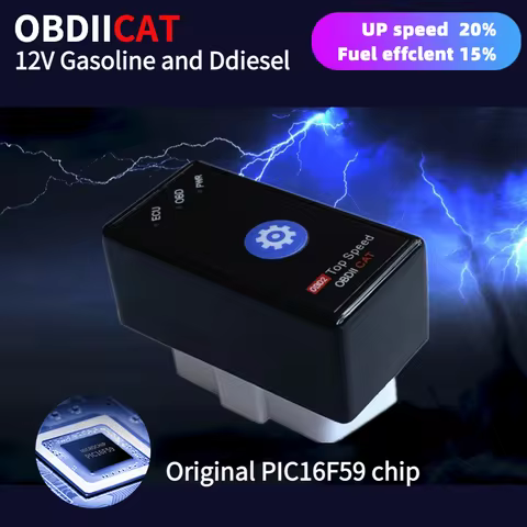 OBDIICAT HK01 HK24 OBD2 Chip Tuning Box 15% Fuel Save Better Than ECO OBD2&Nitro OBD2 For Benzine &D