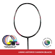 LI-NING AXFORCE CANNON ( 4U / 5U ) / CANNON LIGHT ( 6U ) 李宁 雷霆 小钢炮 ( FOC STRING + GRIP + STRINGING )