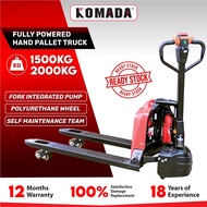 KOMADA™ (CBD) 1.5/2 Ton Fully Powered Hand Pallet Truck Hand Truck Powered Pallet Truck Electric Tru