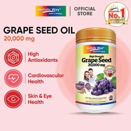 Exp: Aug 2026 Holistic Way Essentials High Strength Grape Seed 20,000mg (180 Softgels)