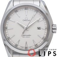 歐米茄海馬系列Aqua Terra 150米石英錶，38.5毫米，型號231.10.39.61.02.001，附錶盒、保固卡，不鏽鋼錶殼，男士腕錶，銀色，拋光處理，成色極佳 [二手]