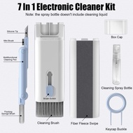 Keyboard Cleaning Tools 7-in1 Computer Keyboard Cleaner Brush Kit Earphone Cleaning Pen
