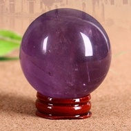 Home Life Amethyst Ball Ornaments Large Amethyst Ball Purple Style Donglai